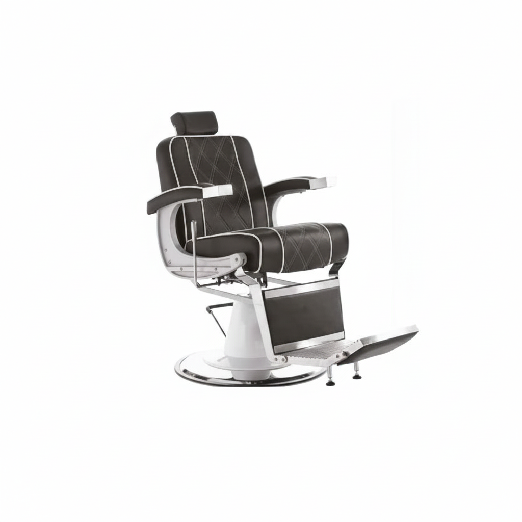 POLTRONA DA BARBIERE HAIR GRANADA NERO  ART. 370.783