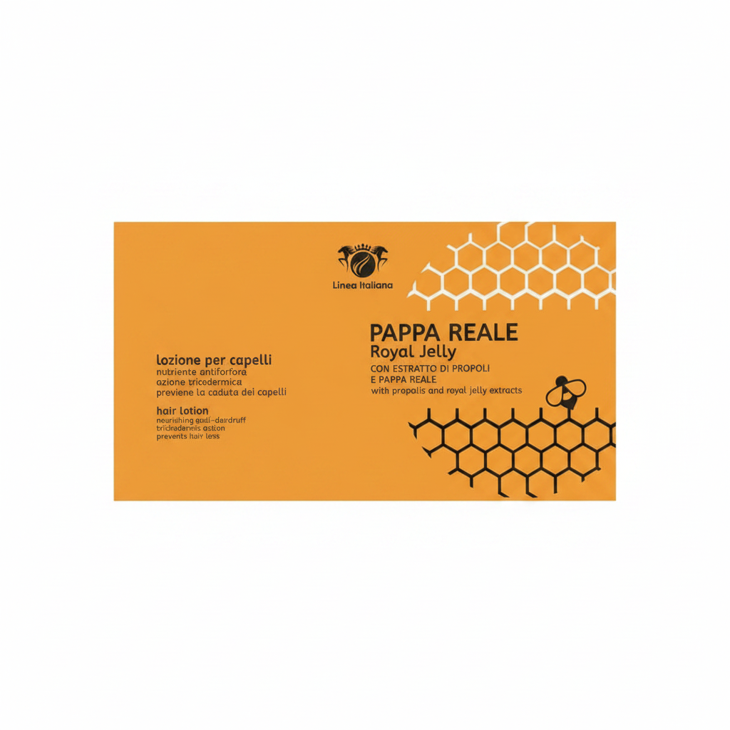 LINEA ITALIANA PAPPA REALE 12 FIALE DA 10ML