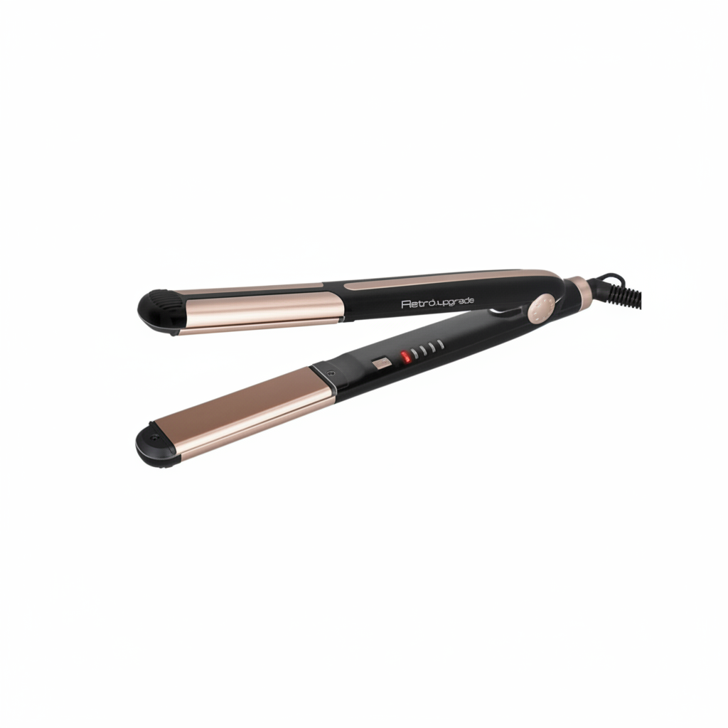 RETRO' PIASTRA IN TOURMALINA PROFESSIONALE RUP602C  NERO