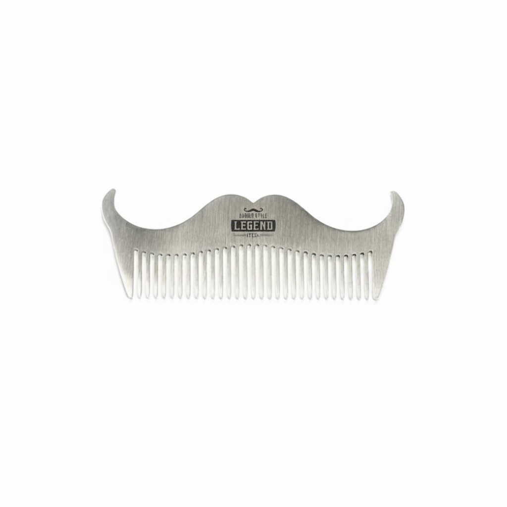 MP HAIR PETTINE ACCIAIO POCKET X BARBA/BAFFI