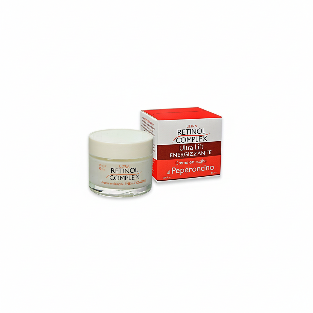RETINOL COMPLEX  CREMA VISO ANTIRUGHE ENERGIZZANTE AL PEPERONCINO 50ML