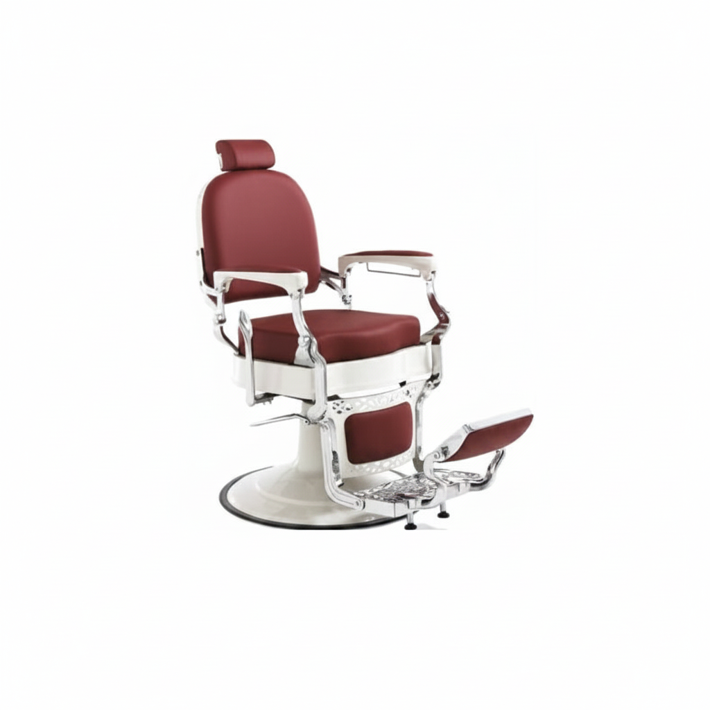 POLTRONA DA BARBIERE HAIR MUSTANG BORGOGNA ART. 370.764