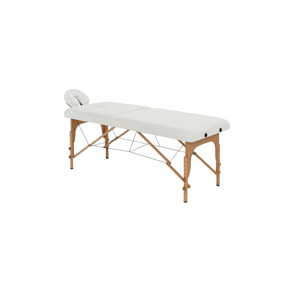 LETTINO PIEGHEVOLE MASTER WOOD BIANCO ART. 350.305