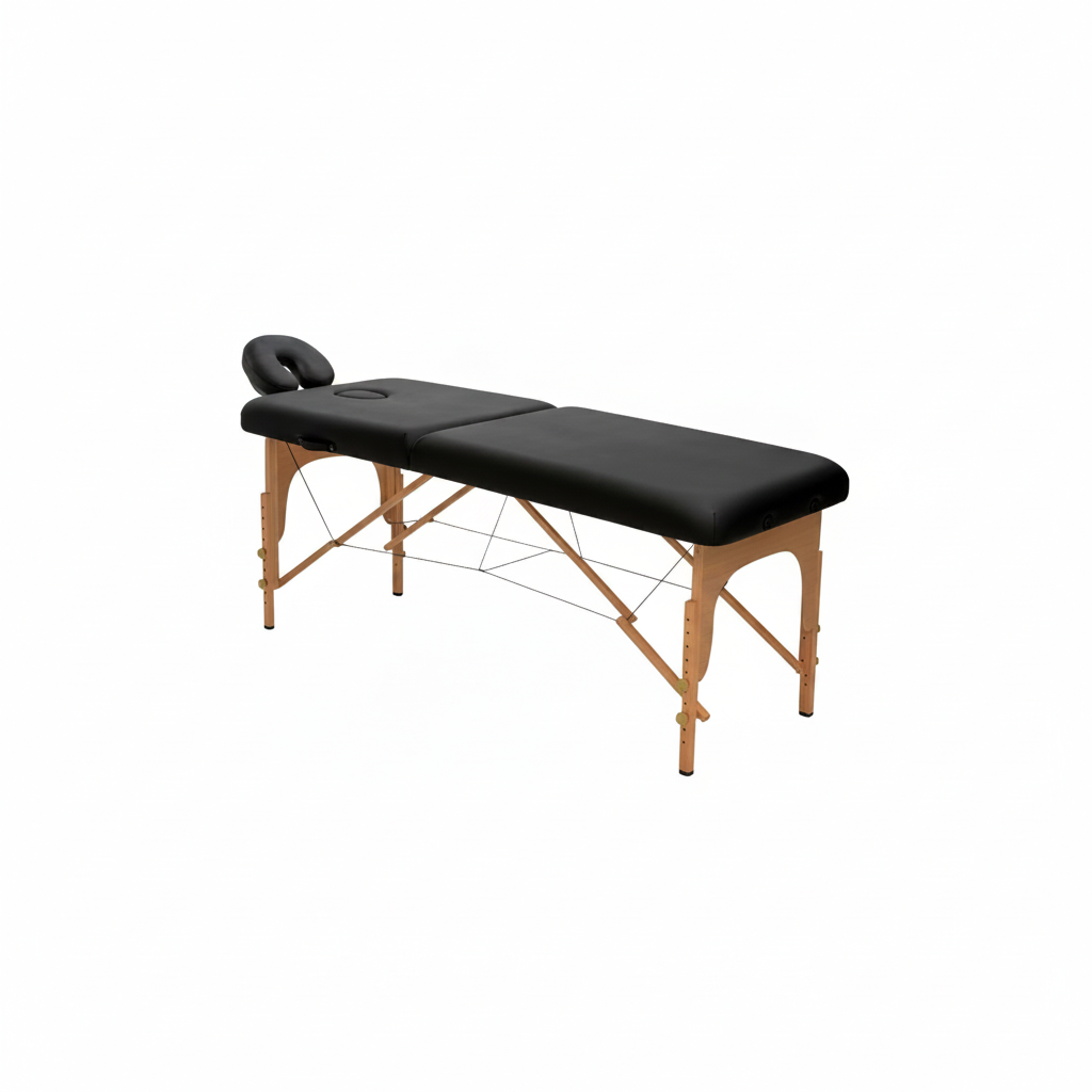 LETTINO PIEGHEVOLE MASTER WOOD NERO ART. 350.306