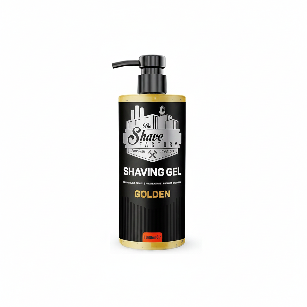 THE SHAVE FACTORY GEL BARBA SHAVING GEL GOLDEN 1000ML